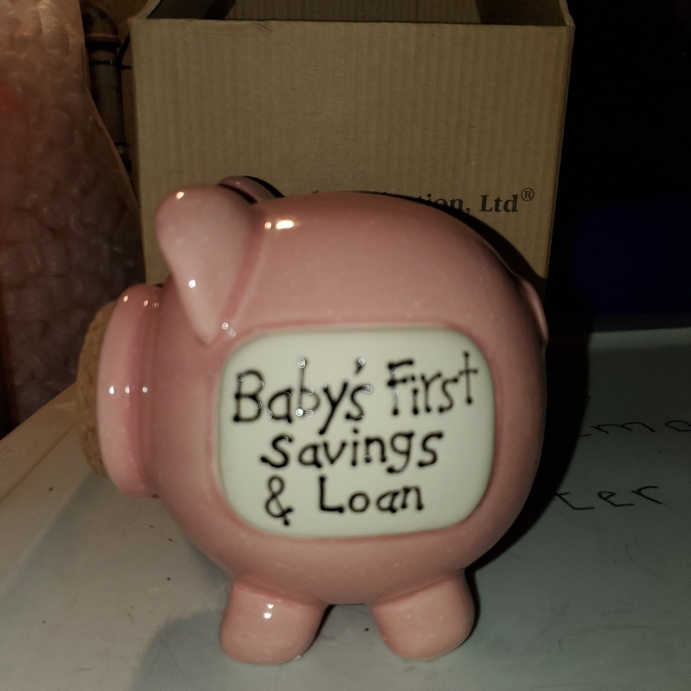 💖BOGO💖 Boyds bear Piggy Bank